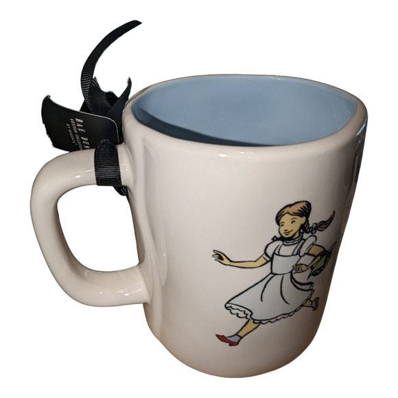 Rae Dunn FOLLOW YOUR OWN PATH Mug with Dorothy and Blue Inside - Gift Wrapped! - Picture 4 of 5